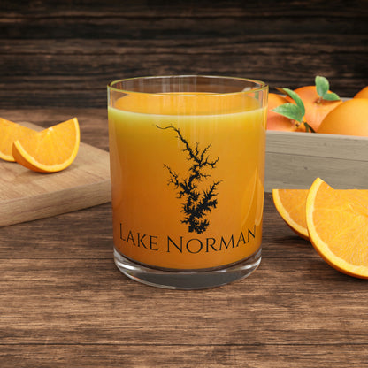 Lake Norman Bar Glass, North Carolina lake gift - 10oz Orange Juice View