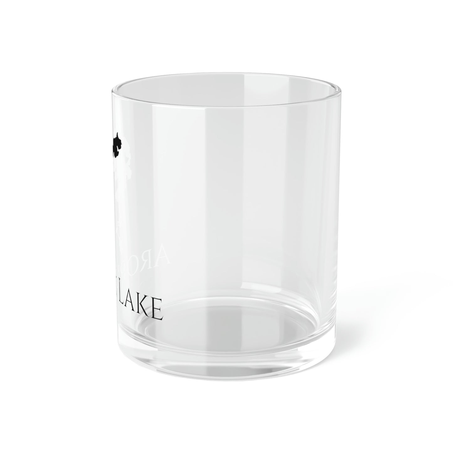 Aropuk Lake Bar Glass, Alaska lake gift - 10oz Right Side View