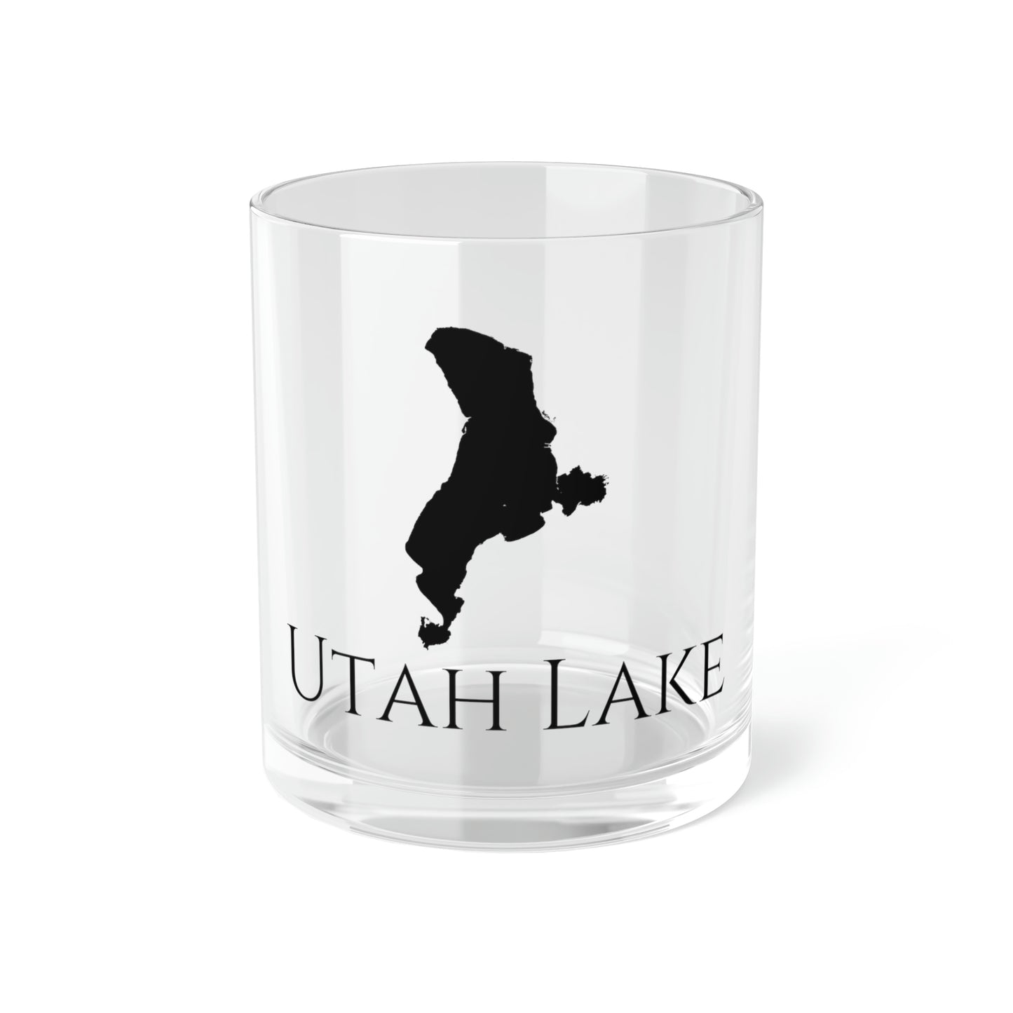 Utah Lake Bar Glass, Utah lake gift - 10oz Front View