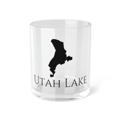 Utah Lake Bar Glass, Utah lake gift - 10oz Front View