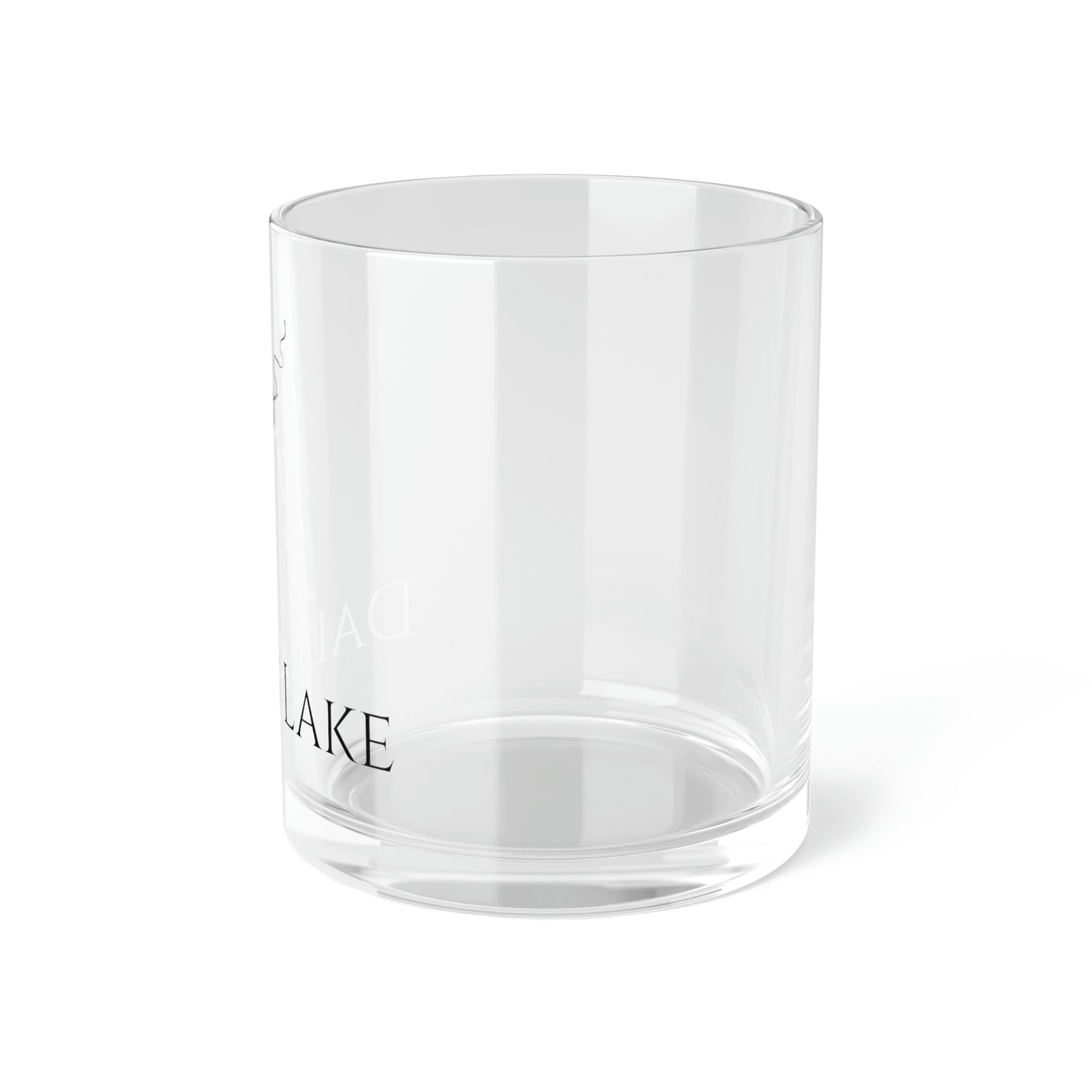 Dallas Lake Bar Glass, Tennessee lake gift - 10oz Right Side View