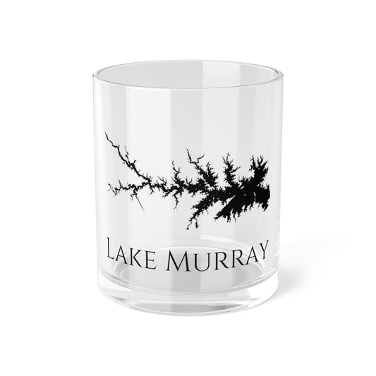 Lake Murray Bar Glass, South Carolina lake gift - 10oz Front View