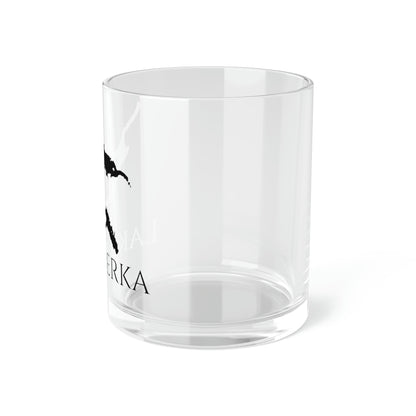 Lake Nerka Bar Glass, Alaska lake gift - 10oz Right Side View