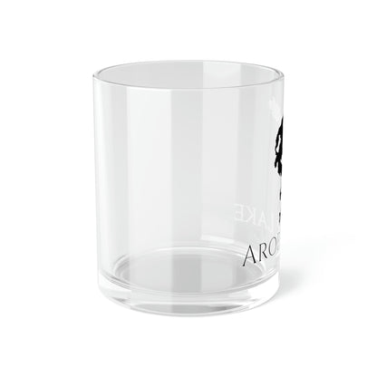 Aropuk Lake Bar Glass, Alaska lake gift - 10oz Left Side View