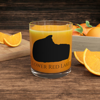 Lower Red Lake Bar Glass, Minnesota lake gift - 10oz Orange Juice View